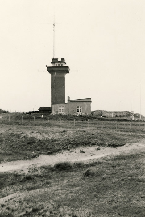 Signalstation von S&uuml;den gesehen