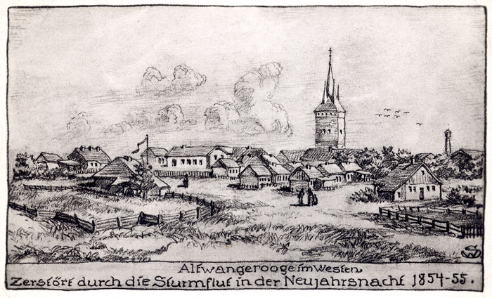 Alt-Wangerooge im Westen