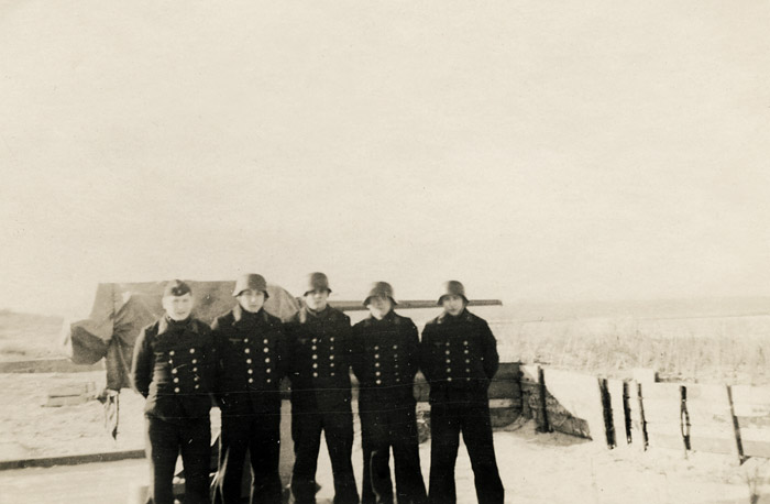 Wehrmachts-Soldaten auf Wangerooge