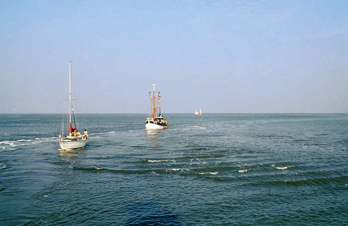 Überfahrt mit der MS »Wangerooge«