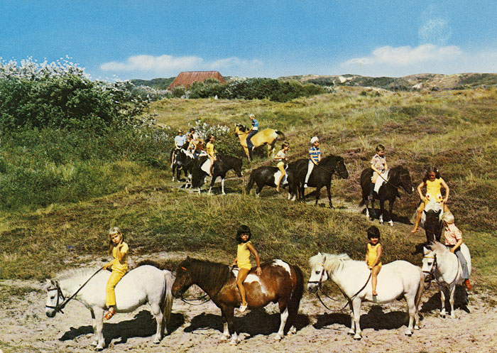 Ponyreiten in den Dünen