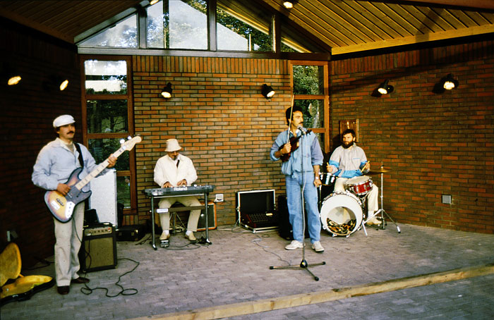 Musikkapelle im Pavillon