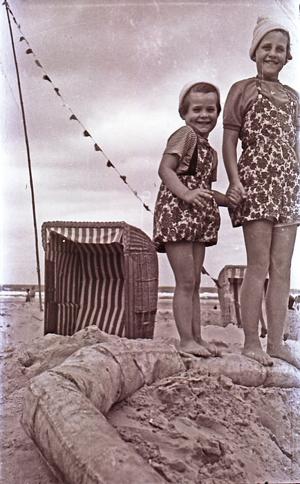 Mädchen am Strand