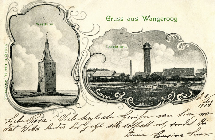 Gruß aus Wangeroog