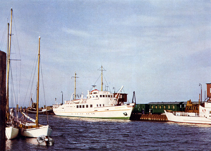Motorschiff Oldenburg am Westanleger