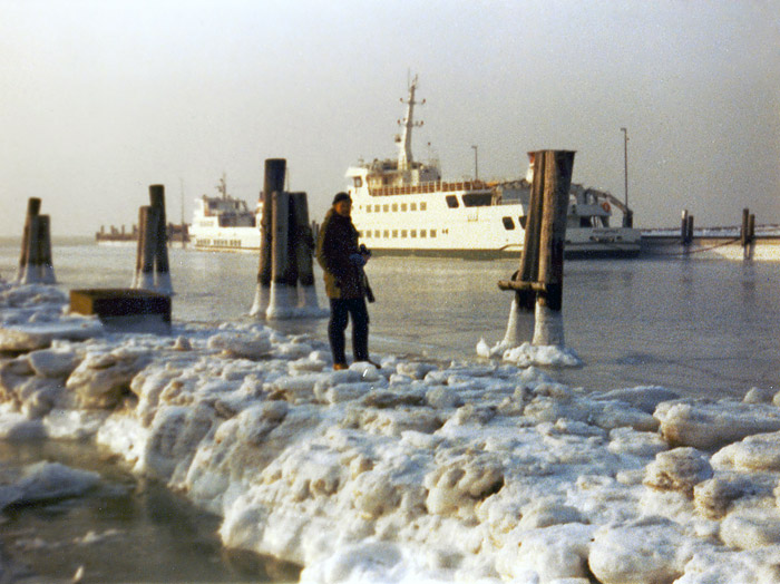 Eiszeit am Westanleger