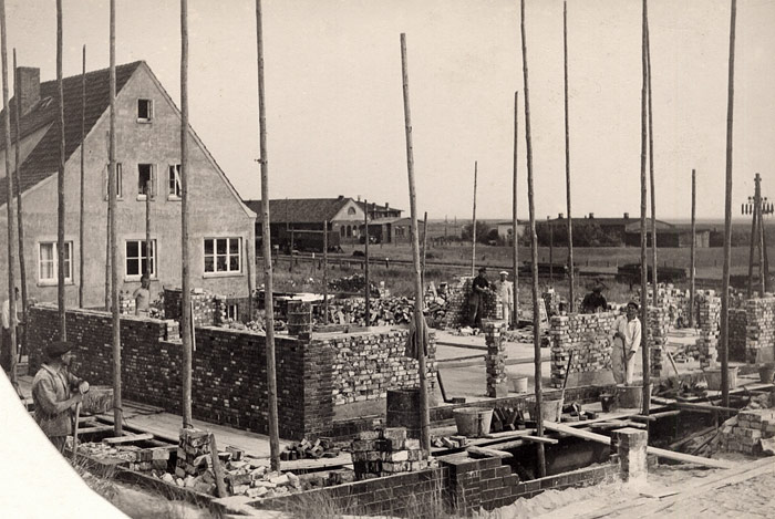 Hausbau in der Bahnhofstraße