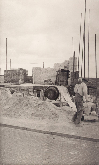 Hausbau im Dorfgroden