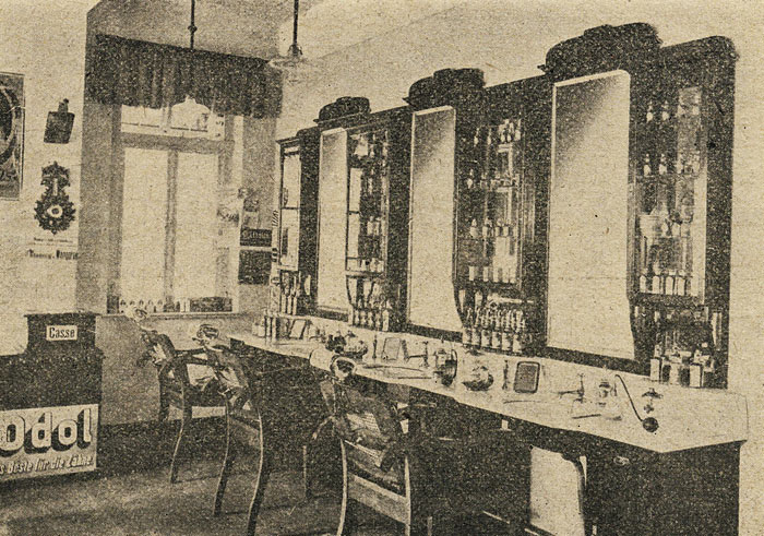Joh. Hawlitzky, Friseur, Peterstraße