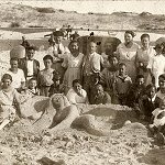 Gruppenbild am Strand