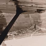 Westturm aus der Luft gesehen