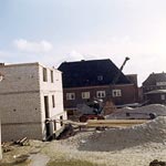 Bau der Villa D&uuml;ne